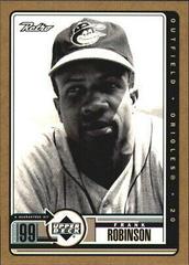Frank Robinson [Gold] #107 Baseball Cards 1999 Upper Deck Retro Prices