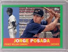Jorge Posada [Green] #MILB-1 Baseball Cards 2022 Topps Pro Debut MiLB Legends Prices