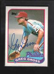 Greg Gross Baseball Cards 1989 Topps Prices