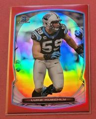 Luke Kuechly [Red Refractor] #13 Football Cards 2014 Bowman Chrome Prices