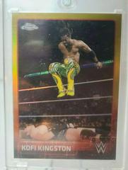 Kofi Kingston [Refractor] Wrestling Cards 2015 Topps Chrome WWE Prices