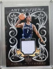 Dariq Whitehead #7 Basketball Cards 2023 Panini Court Kings Art Nouveau Prices