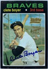 Clete Boyer Baseball Cards 2001 Topps Team Legends Autograph Prices
