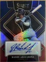 Randy Arozarena [Tri Color] Baseball Cards 2022 Panini Select Signatures Prices