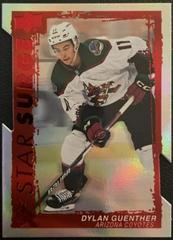 Dylan Guenther [Red Die Cut] #SS-28 Hockey Cards 2023 Upper Deck Star Surge Prices
