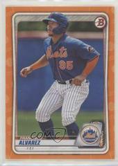 Francisco Alvarez [Orange] Baseball Cards 2020 Bowman Draft Prices