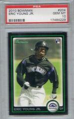 Eric Young Jr. #204 Baseball Cards 2010 Bowman Prices