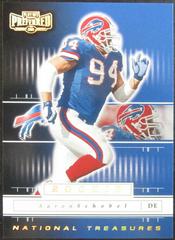 Aaron Schobel [National Treasures Gold] #170 Football Cards 2001 Playoff Preferred Prices