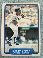 Bobby Brown #30 Baseball Cards 1982 Fleer Prices
