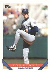Tom Henke Baseball Cards 1993 Topps Traded Prices