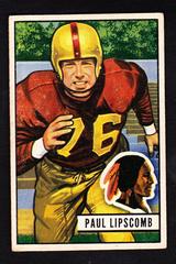 Paul Lipscomb Football Cards 1951 Bowman Prices
