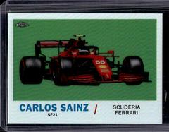 Carlos Sainz #T61-CS Racing Cards 2021 Topps Chrome Formula 1 1961 Sports Cars Prices