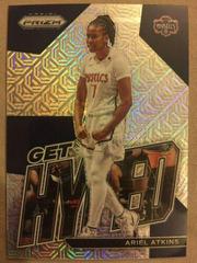 Ariel Atkins [Mojo] #4 Basketball Cards 2023 Panini Prizm WNBA Get Hyped Prices