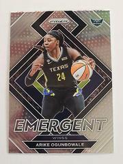 Arike Ogunbowale #3 Basketball Cards 2022 Panini Prizm WNBA Emergent Prices