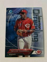 Taylor Trammell #TT Baseball Cards 2018 Bowman Trending Prices