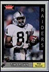 Tim Brown [Mini] #150 Football Cards 2003 Fleer Tradition Prices