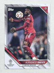 Alphonso Davies [SSP] Soccer Cards 2021 Topps UEFA Champions League Prices