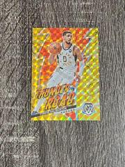 Tyrese Haliburton [Reactive Yellow] #3 Basketball Cards 2022 Panini Mosaic Thunder Road Prices