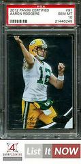 Aaron Rodgers #91 Football Cards 2012 Panini Certified Prices