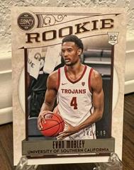 Evan Mobley [Red] #336 Basketball Cards 2021 Panini Chronicles Draft Picks Prices