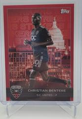 Christian Benteke [Red] Soccer Cards 2023 Topps MLS Big City Strikers Prices