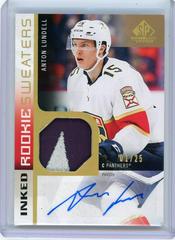 Anton Lundell [Inked Patch Autograph] Hockey Cards 2021 SP Game Used Rookie Sweaters Prices