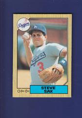 Steve Sax Baseball Cards 1987 O Pee Chee Prices