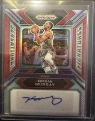 Keegan Murray [Red Prizm] #20 Basketball Cards 2023 Panini Prizm Sensational Signature Prices