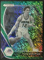 John Stockton [Green Shimmer Prizm] Basketball Cards 2021 Panini Prizm Draft Picks Prices