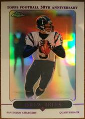 Drew Brees [Refractor] Football Cards 2005 Topps Chrome Prices