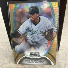 Jose Fernandez [Prospects Gold Refractor] Baseball Cards 2011 Bowman Sterling Prices