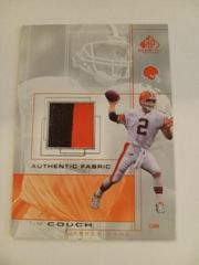 Tim Couch #TC Football Cards 2001 SP Game Used Authentic Fabric Prices
