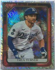 Trea Turner [Red] #165 Baseball Cards 2021 Topps Gallery Prices