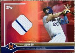 Pete Alonso [Relic Red Rainbow] Baseball Cards 2022 Topps X Bobby Witt Jr. Crown Prices
