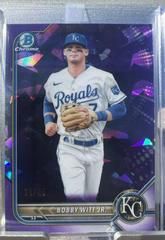 Bobby Witt Jr. [Purple Sapphire] Baseball Cards 2022 Bowman Chrome Prospects Prices