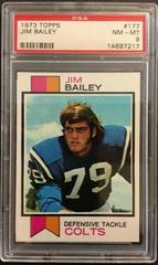 Jim Bailey #177 Football Cards 1973 Topps Prices
