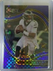 Jalen Hurts [Blue Prizm] #350 Football Cards 2020 Panini Select Prices