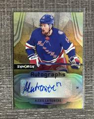 Alexis Lafreniere Hockey Cards 2021 Upper Deck Synergy Autographs Prices