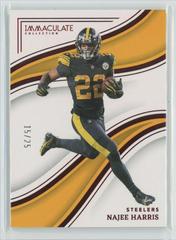 Najee Harris [Red] #25 Football Cards 2023 Panini Immaculate Prices