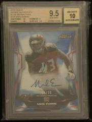 Mike Evans [Autograph Blue Refractor] #146 Football Cards 2014 Topps Finest Prices