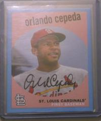 Orlando Cepeda [Blue] Baseball Cards 2018 Topps Archives Prices
