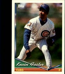 Kevin Foster #79T Baseball Cards 1994 Topps Traded Prices