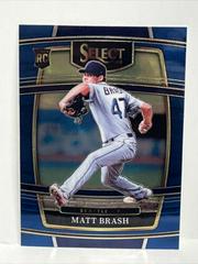 Matt Brash [Blue Prizm] Baseball Cards 2022 Panini Select Prices