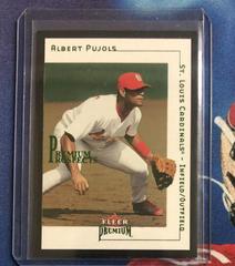 Albert Pujols #233 Baseball Cards 2001 Fleer Platinum Prices
