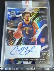 Cade Cunningham [Asia] Basketball Cards 2021 Panini Spectra Aspiring Autographs Prices