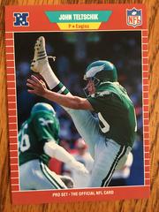 John Teltschik #322 Football Cards 1989 Pro Set Prices