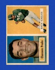 Clarence Peaks #37 Football Cards 1957 Topps Prices