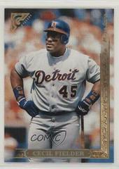 Cecil Fielder Baseball Cards 1996 Topps Gallery Prices