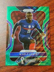 N'Golo Kante [Green Wave] Soccer Cards 2022 Panini Prizm World Cup Prices