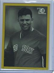 Yoan Moncada [Gold] #48B-YM Baseball Cards 2017 Bowman 1948 Chrome Prices